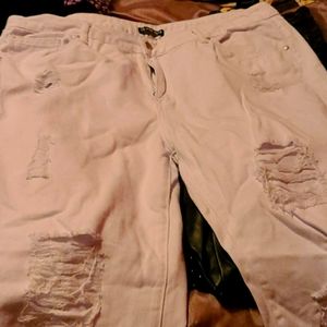 White Boyfriend Jeans size 29